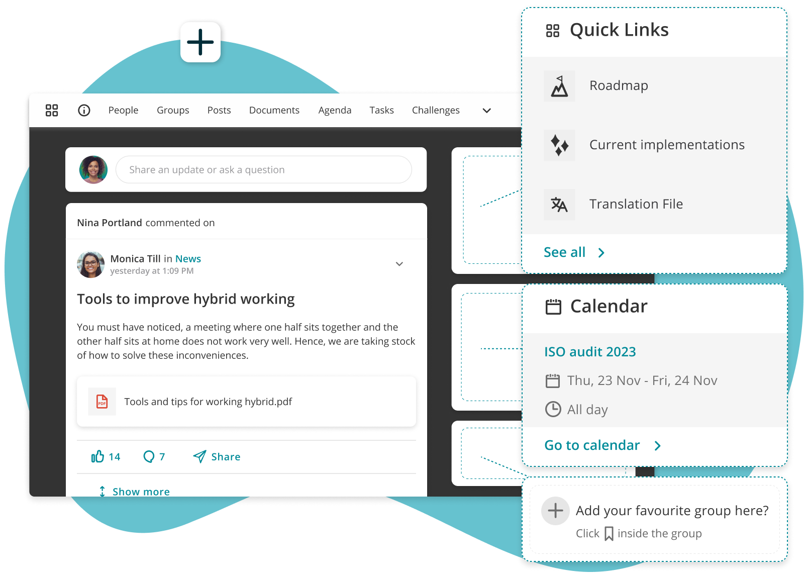 04. Solutions - Social Intranet - Rapid adoption